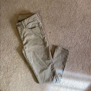 American Eagle Khaki Jeggings